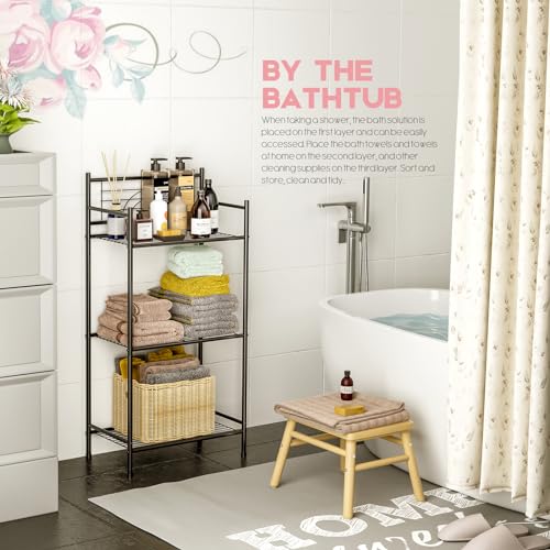 LEEDA 3-Tier Freestanding Multipurpose Storage Shelves Heavy Duty - Image 8