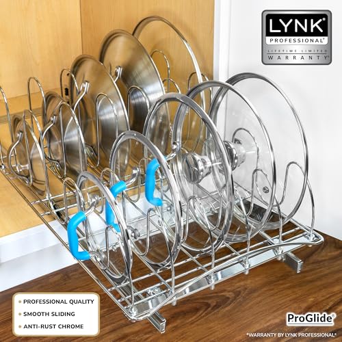 LYNK PROFESSIONAL® Pull Out Pot and Pan Lid Organizer - Image 5
