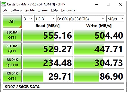 Timetec 256GB SSD 3D NAND SATA III 6Gb/s 2.5 Inch 7mm (0.28") - Image 7