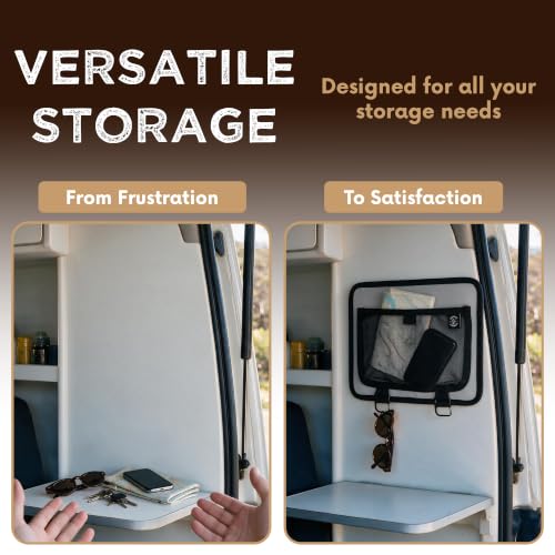 Living in a Bubble Wall Storage Organizer (Grey, Modular Outback) - Image 5