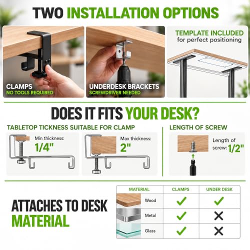 Perfect POSTURE Mesh Cable Management Tray Under Des | Cable Managemen - Image 5