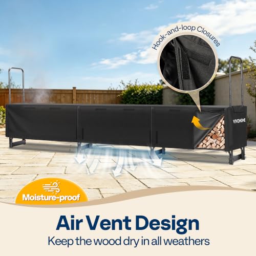 VIVOHOME 12ft Waterproof Log Rack Cover - Image 8