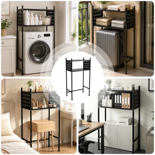 Over Bathroom & Laundry Storage Shelf, Laundry Rack - Image 8