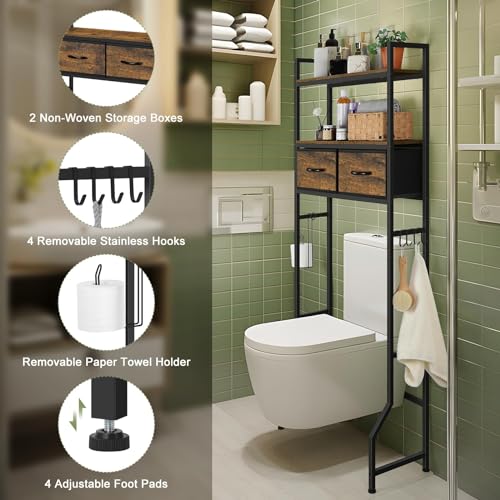 ETELI Over The Toilet Storage Cabinet Bathroom Storage - Image 5