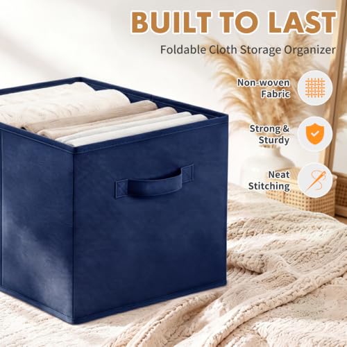 ShellKingdom Storage Bins, Foldable Fabric Storage Cube - Image 8