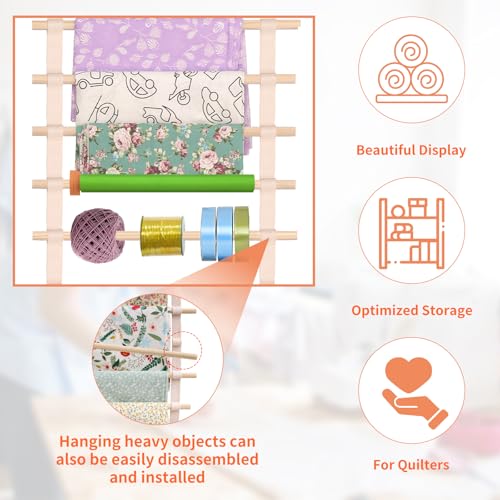 sewing fabric storage: 33.5x16.5 Inch fabric organizer - Image 5