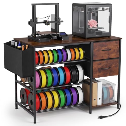 3D Printer Stand with Filament Storage Rack - Image 2
