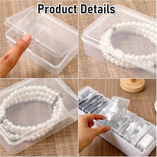 3 Pcs 11 Case Cable Storage Box with Cable Straps & Label - Image 6