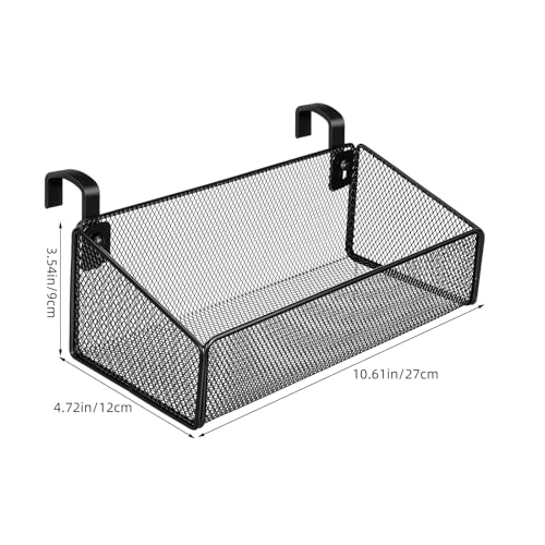 Balacoo Bedside Caddy Shelf, Hanging Metal Beside Storage - Image 4