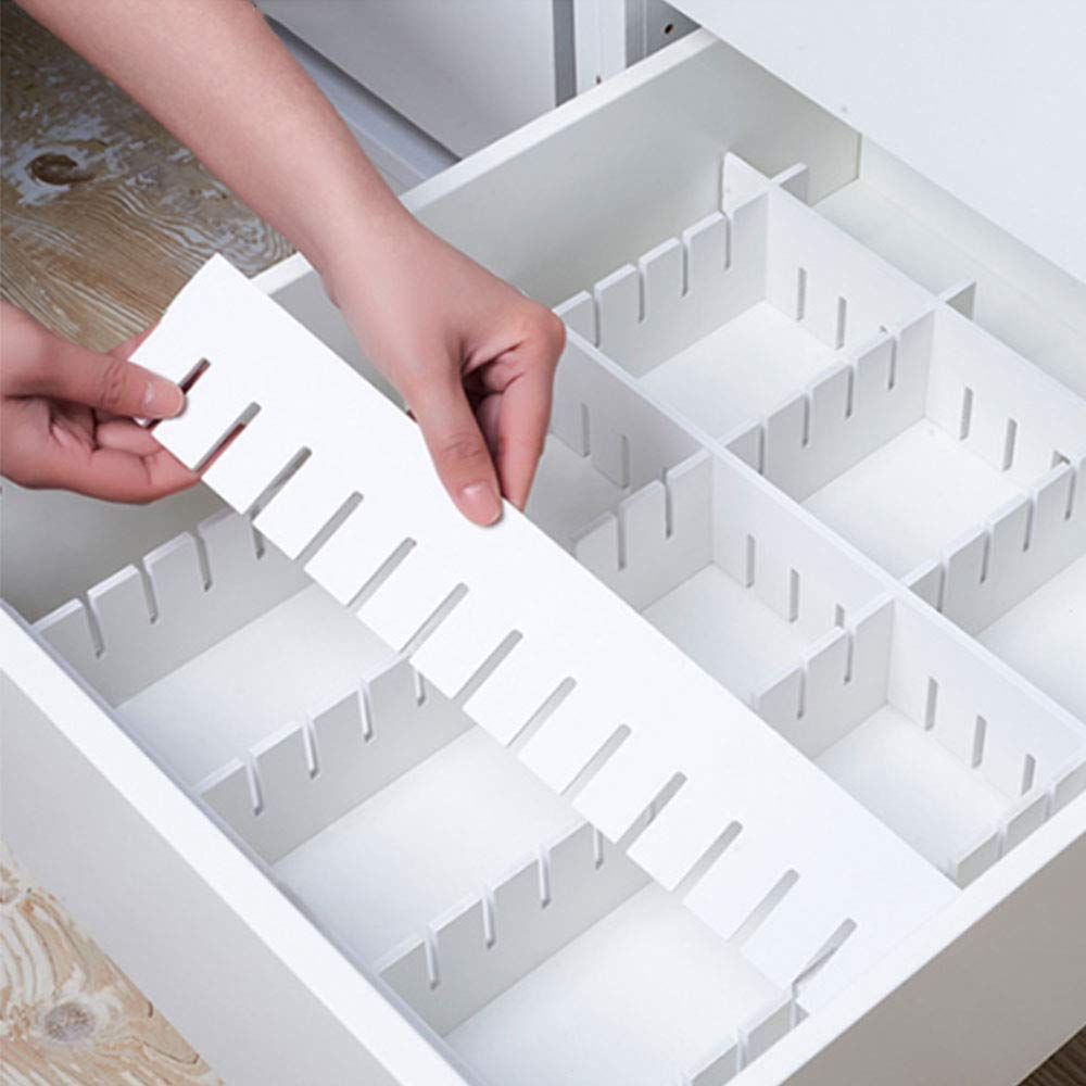 12Pcs Drawer Dividers, 16.93" x 2.76" - Image 1