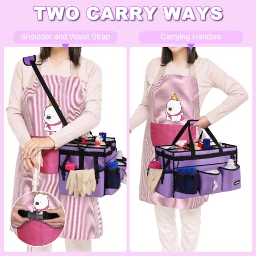 Extra-Large Cleaning Caddy Bag With Detachable Divider,Cleaning - Image 5