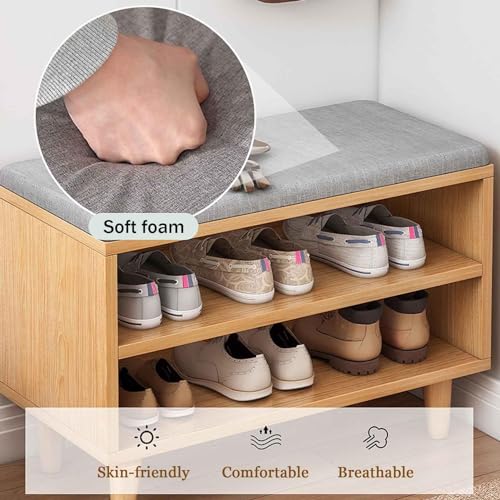 Small Unit Shoe Organizer for Entryway Small Space - Narrow Shoe - Image 3