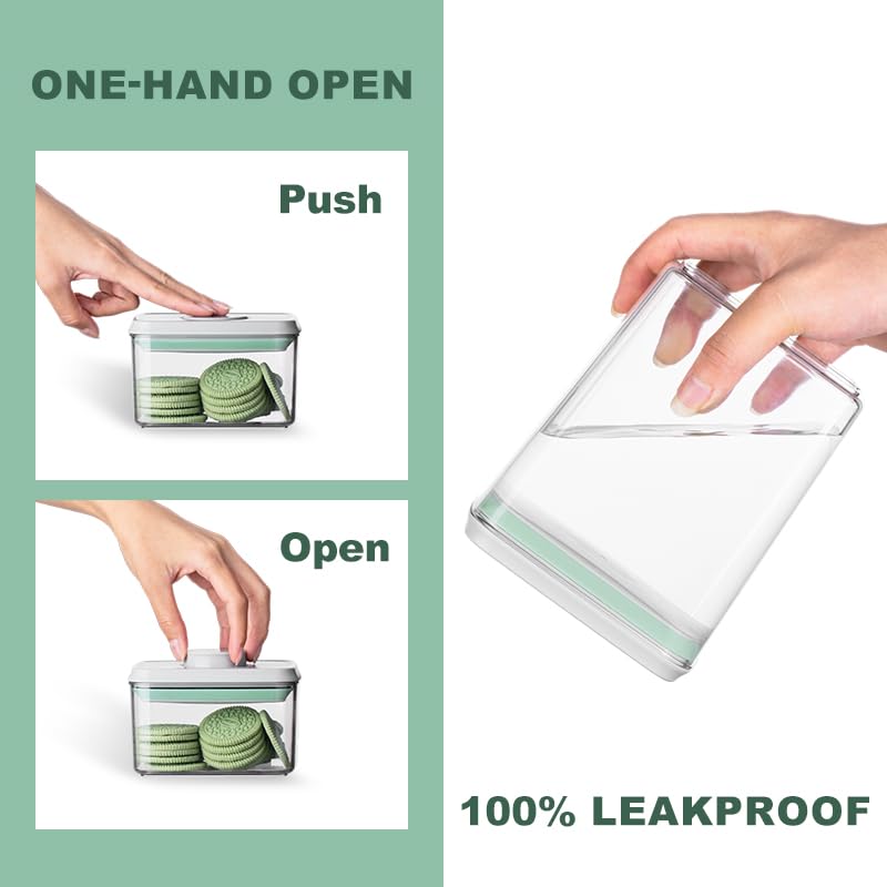 Airtight Food Storage Container Sets with Lids 6Pcs Pop - Image 4