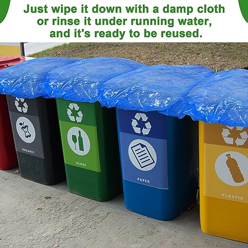 Yeaqee 12 Pcs Trash Can Covers Outdoor for Household Kitchen Bin - Image 5
