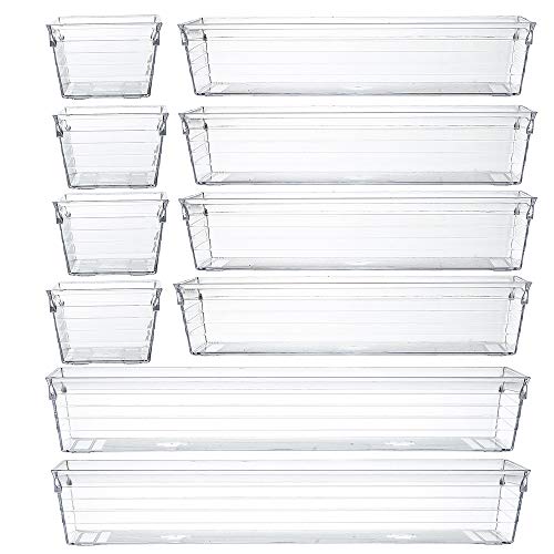 Clear Plastic Drawer Organizer Tray for Vanity Cabin | All Products - Image 2