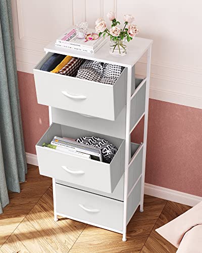 Tall Dresser Vertical Fabric Storage Tower Organizer, 5 Drawers - Image 6