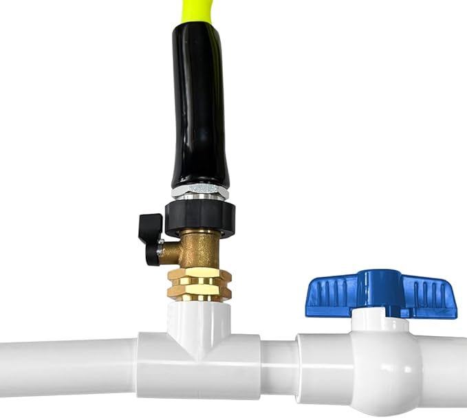 3/4 Garden Pipe Fitting AC Drain Line Cleaner Tool,AC Drain Line Unclogger,Quickly and Effectively Unclog condensate Water blockages