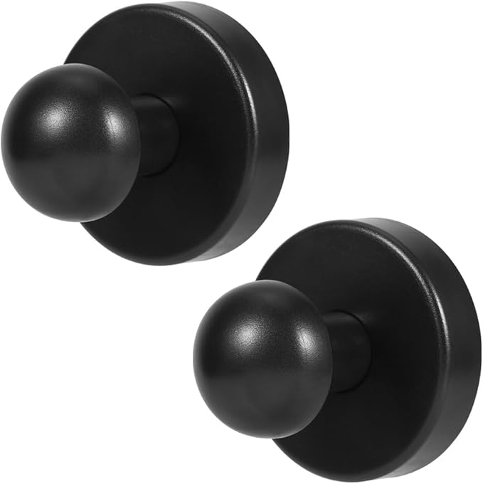 Picowe Suction Cup Hooks, Heavy Duty No Drill Holds Weight, Removable Adhesive Grips for Tile, Glass, Mirror, Shower - Perfect for Bathroom, Kitchen, Office Organization (2)