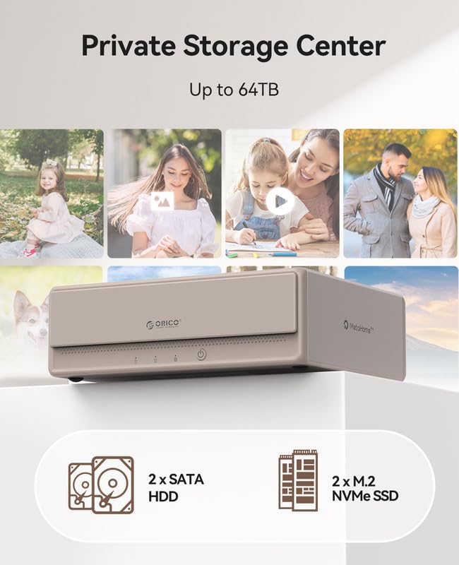 ORICO MetaHome NAS Storage, CyberData OS - Image 3