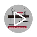 Vdomus Hanging Pot Rack - Ceiling Mount Kitchen Orga | All Products - Image 8