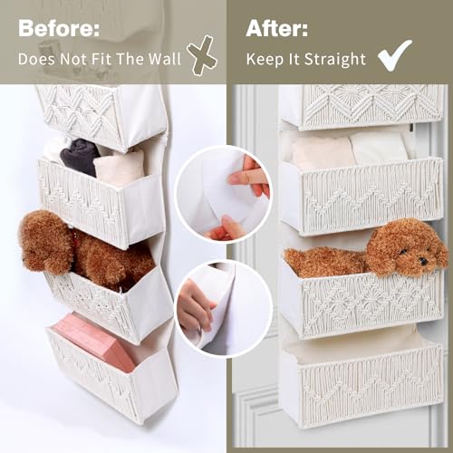 ANTIS'S HOME Over the Door Organizer Macrame Boho Nu | All Products - Image 4