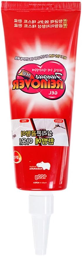 Black Spot Mold Remover Gel – Wall Caulk & Washing Machine Door Seal Cleaner