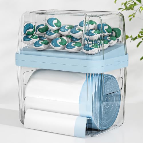 2-in-1 Trash Bag Holder Laundry & Dishwasher Pods - Image 2