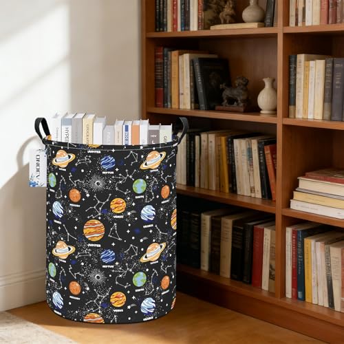 Round collapsible Solar System planet Laundry Hamper | All Products - Image 6