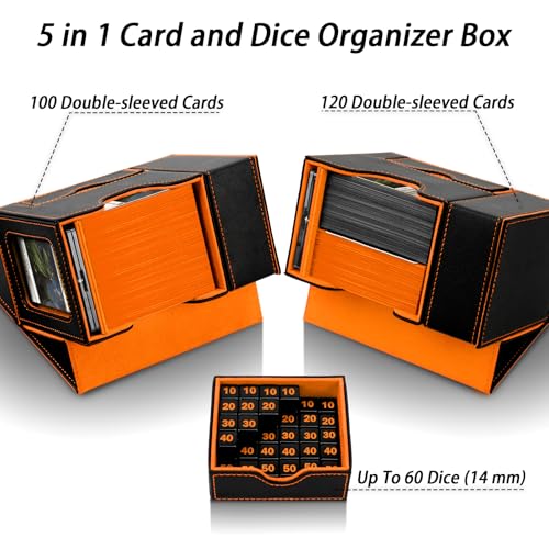MTG Deck Box for Commander Display with Dice Tower, Fits - Image 5