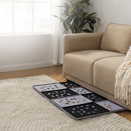 Lavievert 1500 Piece Puzzle Board with 8 Sorting Trays & Cover - Image 3