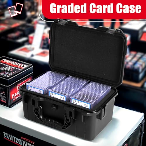 Graded Card Storage Box - Waterproof PSA Slab Case Holds - Image 5