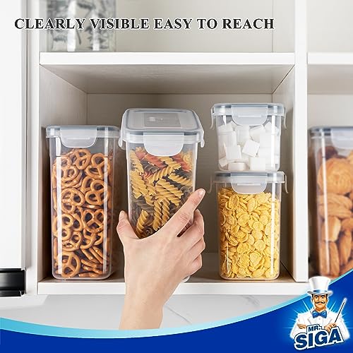 MR.SIGA 16 Pack Airtight Food Storage Container Set - Image 6