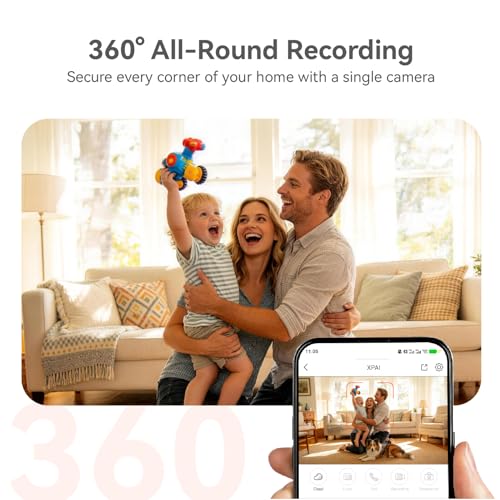 4K UHD Indoor Camera, 64G Built-in Storage No Subscription - Image 6