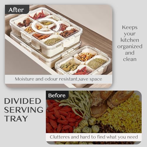 Dunruz Snackle Box Container,Portable Snack Box 8 Co | All Products - Image 5