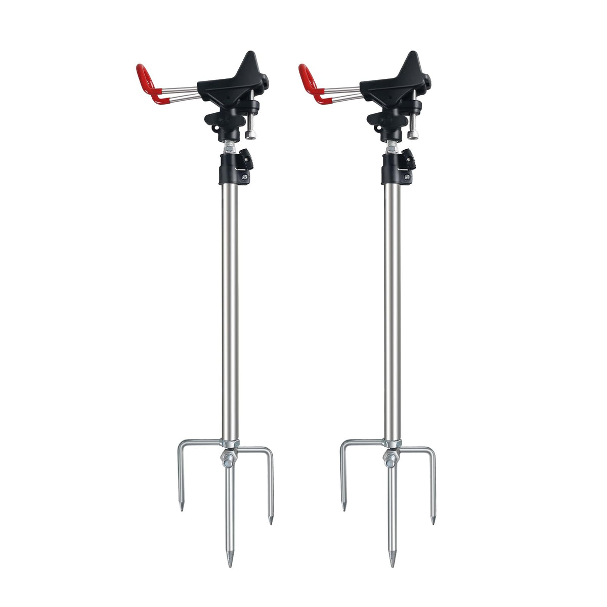 Fishing Rod Holder for Ground 2 Pack,Height - Image 1