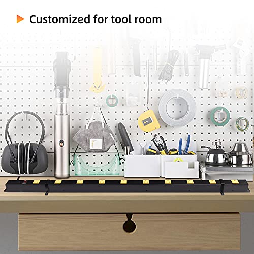 10 Outlet Long Power Strip Surge Protector, Heavy Duty Industrial - Image 7