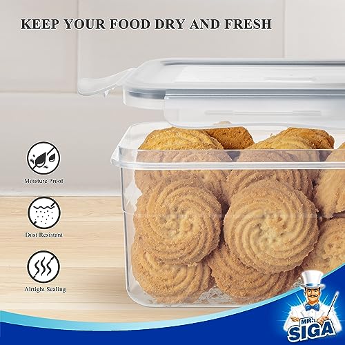 MR.SIGA 12 Pack Airtight Food Storage Container Set - Image 5