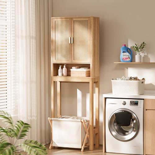 Over the Toilet Storage Cabinet, Bathroom Storage Cabinet - Image 7