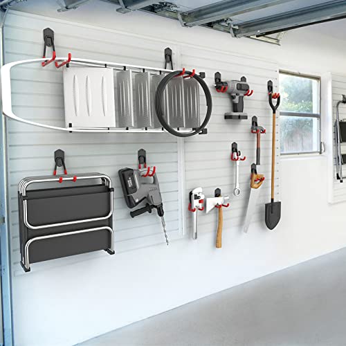 WALMANN 12 PCS Garage Storage Hooks, Wall Mounted Utility Hooks - Image 3