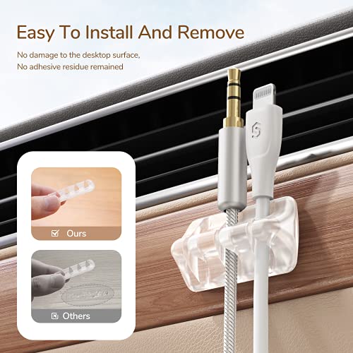 Syncwire Clear Cable Clips - Image 6