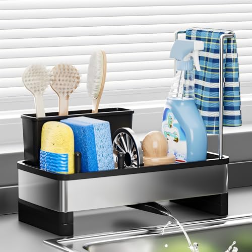 Ewaiira Stainless Steel Sink Caddy, Sponge Holder fo | All Products - Image 2