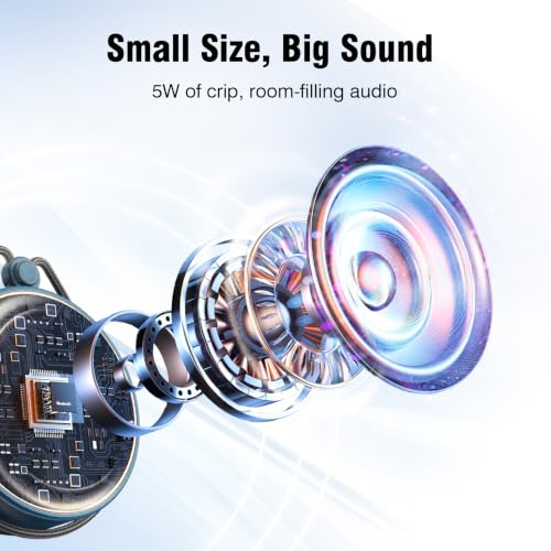 INSMY C12 IP67 Waterproof Shower Bluetooth Speakers Portable - Image 6