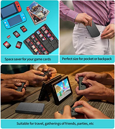 Switch Game Case Holder with 24 Cartridge Slots and 24 Micro SD - Image 7