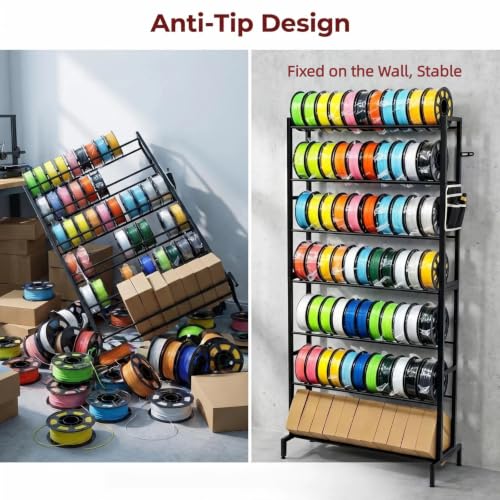 3D Printer Filament Rack 7 Tier, Filament Storage Rack - Image 7