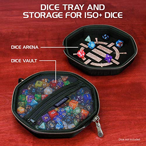 ENHANCE DnD Dice Tray and Case - DnD Dice Holder for up to 150 - Image 4