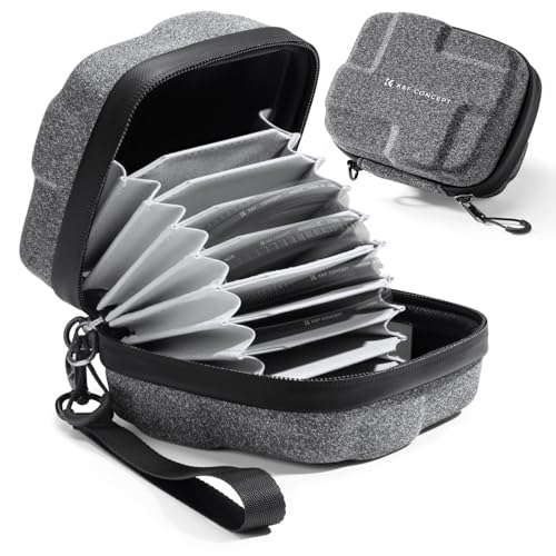 K&F CONCEPT 10 in 1 Lens Filter Case, Filter Bag Up to 95mm - Image 2