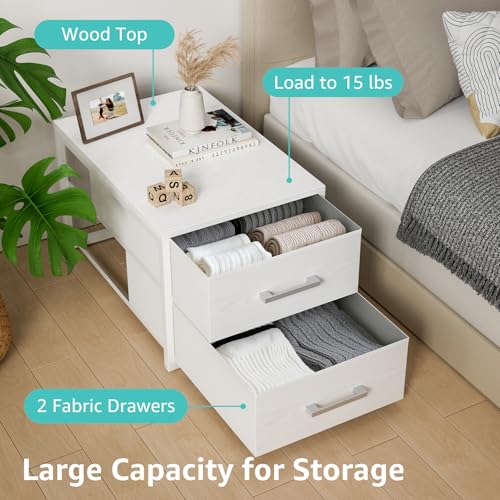 BOLUO Stackable Storage Drawers Narrow Closet Organizers - Image 7