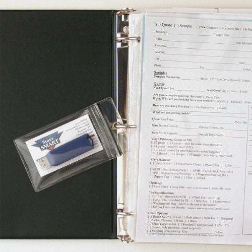 StoreSMART® USB Flash Drive/Memory Card & Business Card Holders - Image 3