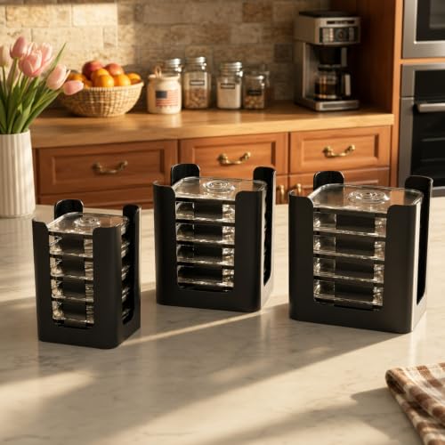 3Pcs Glass Containers Food Container Organizer for Rubbermaid - Image 7