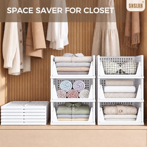 SNSLXH Closet Organizers and Storage, 5 Pack Stackab | All Products - Image 5